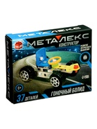 Конструктор металлический «Гоночная Машина», 37 деталей - фото 122917099