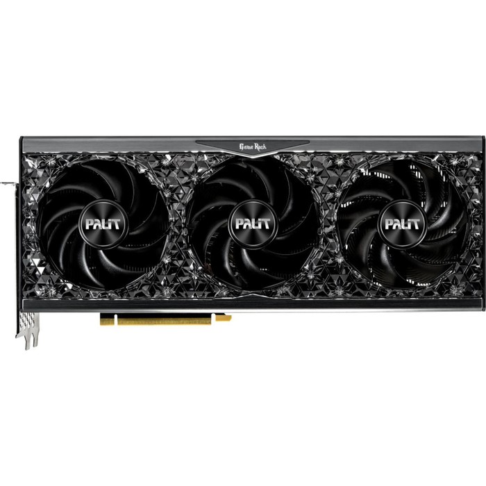 Видеокарта Palit PA-RTX4080 GAMEROCK OC, GeForce RTX 4080 16 Гб, GDDR6X, HDMI, DP - фото 51310099