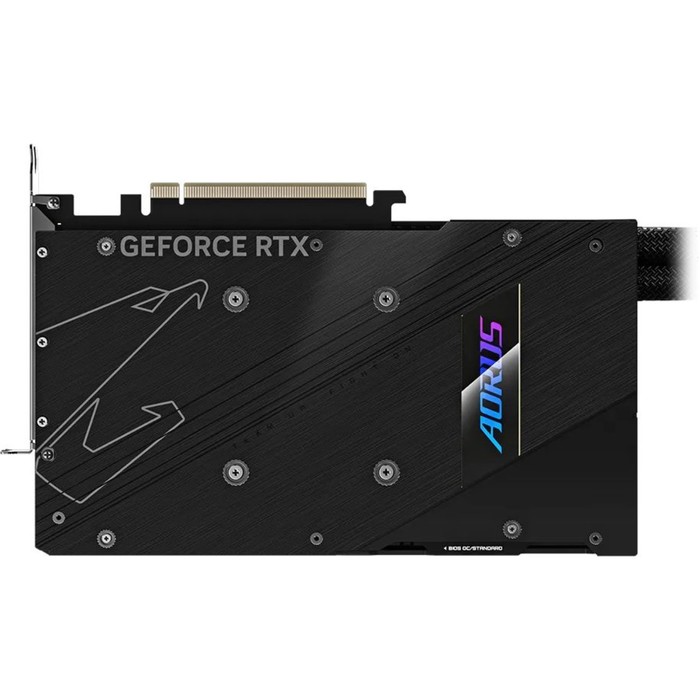 Видеокарта Gigabyte GV-N4080AORUSX W-16GD, GeForce RTX 4080 16 Гб, GDDR6X, HDMI, DP - фото 51310150