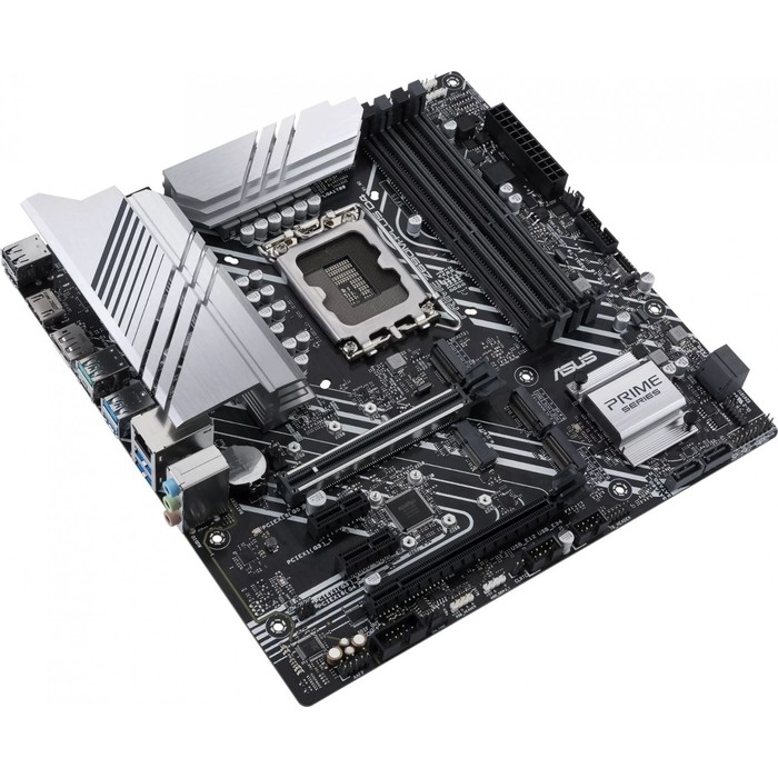 Материнская плата Asus PRIME Z690M-PLUS D4, LGA1700, Z690, 4хDDR4, VGA, HDMI, DVI, DP, mATX   967310 - фото 51316184