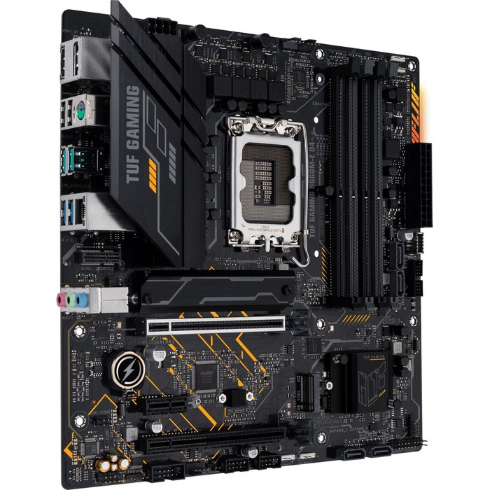 Материнская плата Asus TUF GAMING B660M-E D4, LGA1700, B660, 4хDDR4, HDMI, DP, mATX - фото 51343261