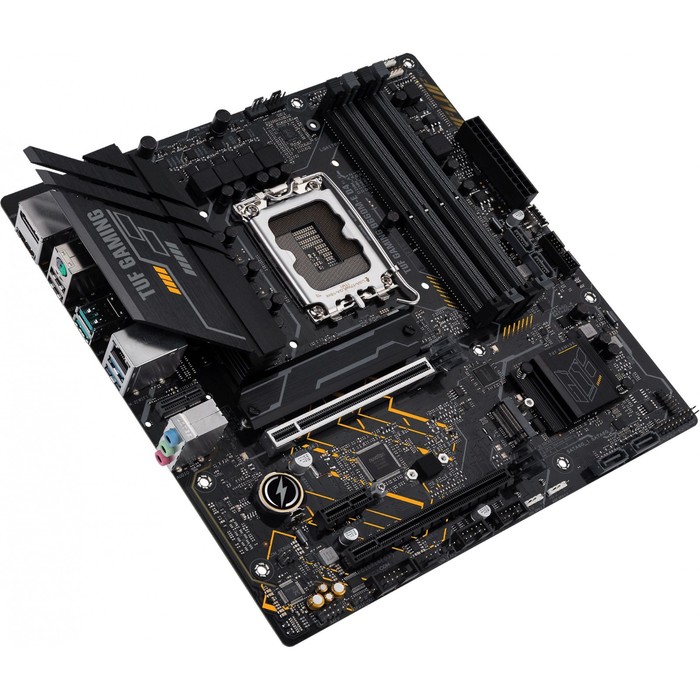 Материнская плата Asus TUF GAMING B660M-E D4, LGA1700, B660, 4хDDR4, HDMI, DP, mATX - фото 51343263