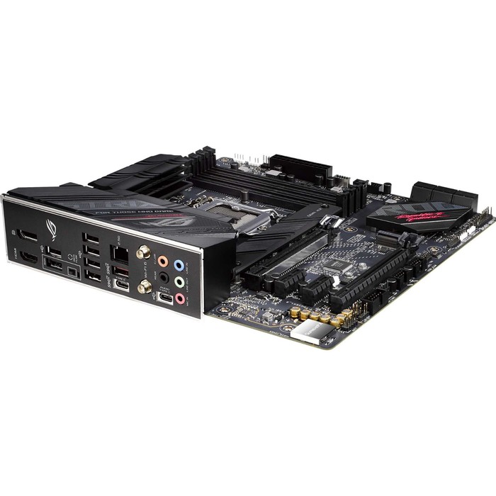 Материнская плата Asus ROG STRIX B560-G GAMING WIFI, LGA1200, B560, 4хDDR4, HDMI, DP, mATX - фото 51310219