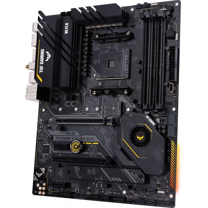 Материнская плата Asus TUF GAMING X570-PRO WI-FI, AM4, X570, 4хDDR4, HDMI, DP, ATX - фото 51347475