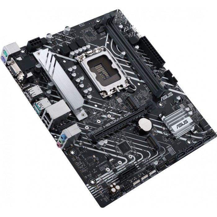 Материнская плата Asus PRIME H610M-A D4-CSM, LGA1700, H610, 4хDDR4, HDMI, DP, ATX - фото 51563567