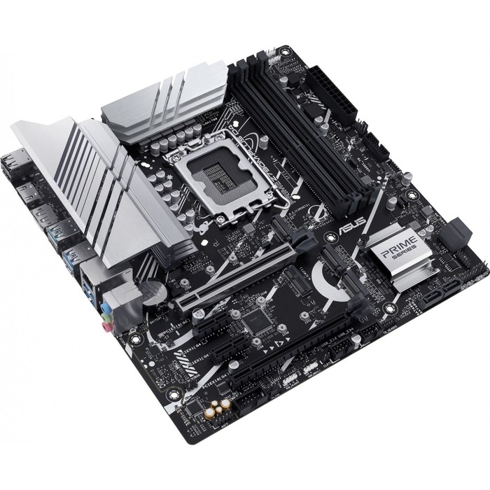 Материнская плата Asus PRIME Z790M-PLUS D4, LGA1700, Z790, 4хDDR4, HDMI, DP, mATX - фото 51310253