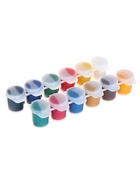 Гуашь 12 цветов × 15 мл ZOO, блок-тара - Фото 3