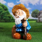 Садовая фигура "Гном лесовик" 35х27х49см 9572948 - фото 319859776