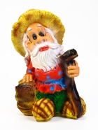 Садовая фигура из полистоуна «Гном - лесовик», 49×27×35 см - Фото 3