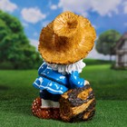 Садовая фигура "Гном лесовик" 35х27х49см 9572948 - фото 319859778