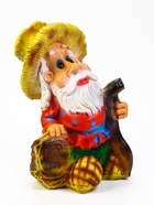 Садовая фигура из полистоуна «Гном - лесовик», 49×27×35 см - Фото 4