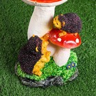 Садовая фигура "Мухомор с ежами" 30х19х19см - фото 24385548