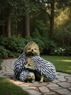 Садовая фигура из гипса «Семейство ежей», 20×19×22 см - Фото 3