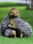 Садовая фигура из гипса «Семейство ежей», 20×19×22 см - Фото 4