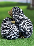 Садовая фигура из гипса «Семейство ежей», 20×19×22 см - фото 42761600