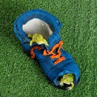 Фигурное кашпо "Ботинок с лягушками" синее, 24х14х15см - Фото 5