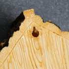 Садовая фигура "Скворечник с птичкой" 21х16х12см - фото 24399027