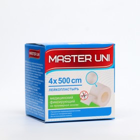 Лейкопластырь Master Uni 4 х 500 см на полимерной основе