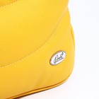 Сумка-мешок, 2 отдела "Оливи" на молнии, 2 наружных кармана, цвет жёлтый - Фото 4