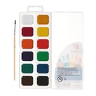 Акварель «Луч. Классика», 12 цветов, с кистью - Фото 3