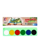 Акварель "Луч" ZOO, 6 цветов, без кисти - Фото 1