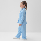 Костюм (рубашка и брюки) детский KAFTAN «Муслин», размер 30 (98-104 см), голубой - Фото 3