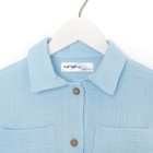 Костюм (рубашка и брюки) детский KAFTAN «Муслин», размер 30 (98-104 см), голубой - Фото 7