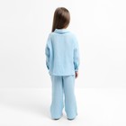 Костюм (рубашка и брюки) детский KAFTAN "Муслин", р.32 (110-116см) голубой - Фото 3