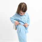 Костюм (рубашка и брюки) детский KAFTAN "Муслин", р.32 (110-116см) голубой - Фото 5