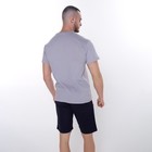 Футболка мужская, цвет серый, размер 54 - Фото 4