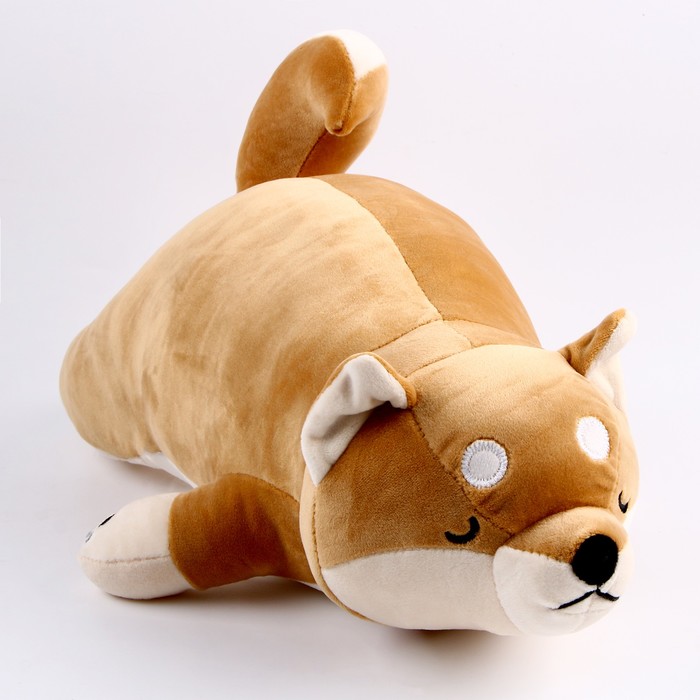 Мягкая игрушка-подушка «Собака», 50 см, цвет бежевый - фото 1907716370