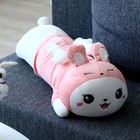 Мягкая игрушка-подушка «Зайка», 65 см, цвет персиковый - фото 10473003