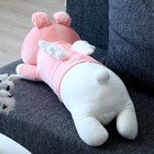 Мягкая игрушка-подушка «Зайка», 65 см, цвет персиковый - Фото 2