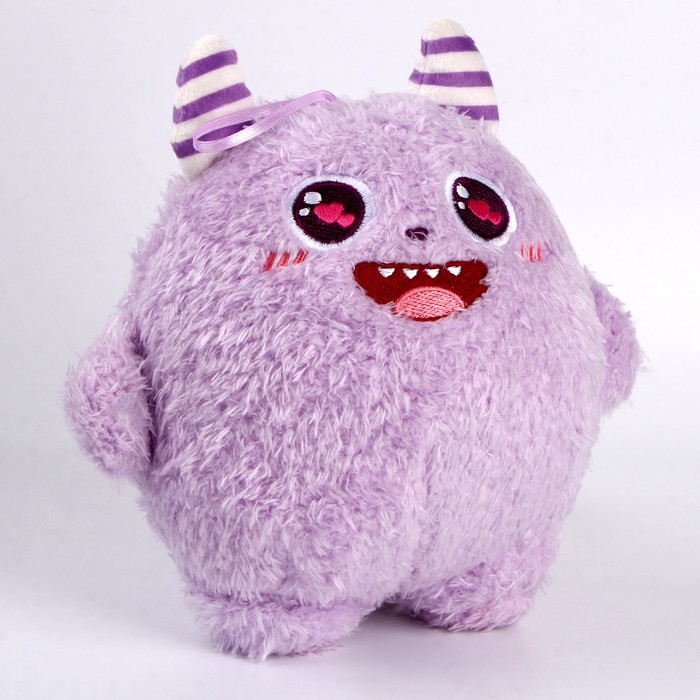 Мягкая игрушка «Монстрик», 20 см, цвет фиолетовый - Фото 1