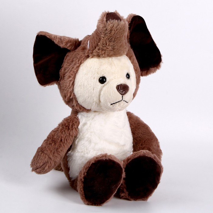 Мягкая игрушка «Медвежонок» в костюме слона, 40 см, цвет коричневый - Фото 1