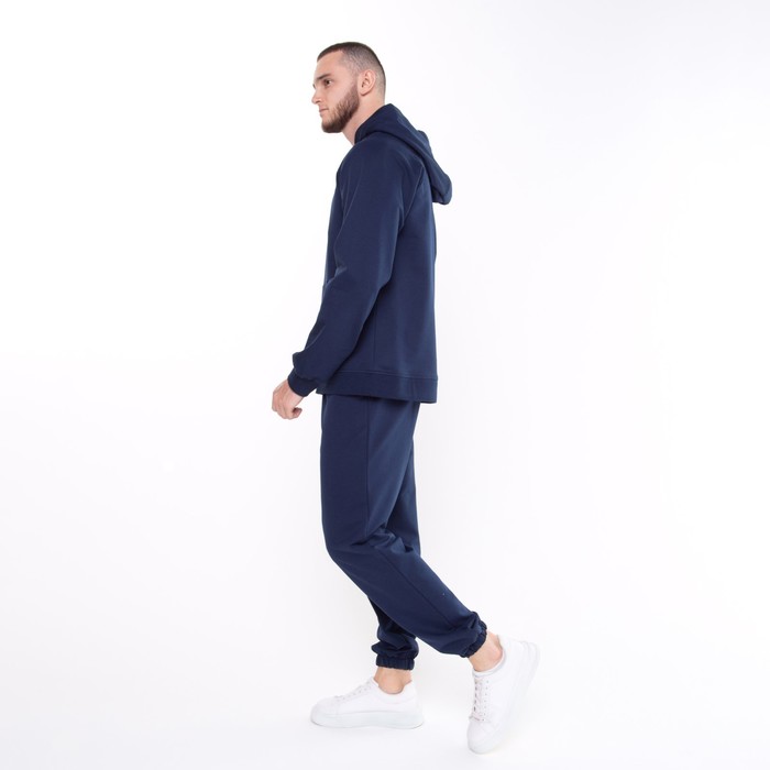 Брюки мужские, цвет тёмно-синий, размер 52 62797