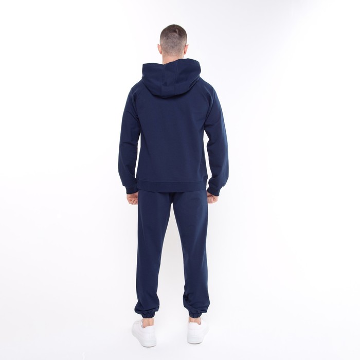 Брюки мужские, цвет тёмно-синий, размер 52 62797