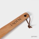 Ложка для обуви деревянная LaDо́m, 45×3,5 см - фото 6906091