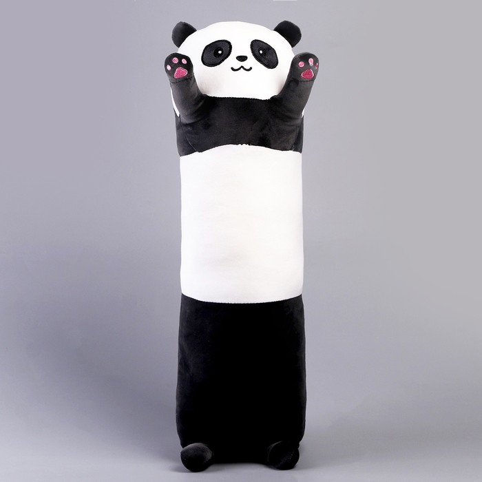 Мягкая игрушка-подушка «Панда», 70 см, цвет чёрно-белый - фото 1907716523