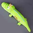 Мягкая игрушка-подушка «Крокодил с уточкой», 65 см, цвет зелёный - фото 3260283