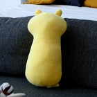 Мягкая игрушка-подушка «Кот зубастик», 50 см, цвет жёлтый - фото 6906137