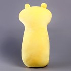 Мягкая игрушка-подушка «Кот зубастик», 50 см, цвет жёлтый - фото 6906140