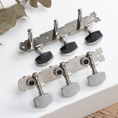 Комплект колковой механики для акустической гитары Music Life, ручки металл