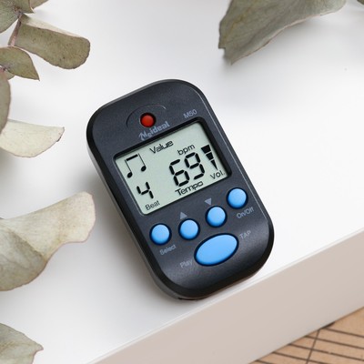 Метроном для настройки музыкальных инструментов, универсальный, с аккумулятором