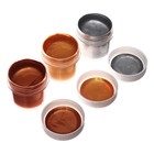 Краска акриловая, набор 6 цветов х 20 мл, "Луч", металлик - Фото 4