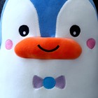 Мягкая игрушка-подушка «Пингвин с бантиком», 50 см, цвет бело-голубой - Фото 3