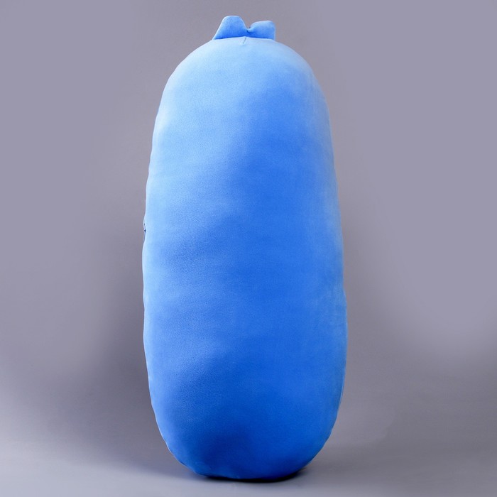 Мягкая игрушка-подушка «Пингвин с бантиком», 50 см, цвет бело-голубой - фото 1907716621