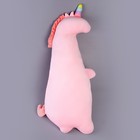 Мягкая игрушка-подушка «Единорожка», 80 см, цвет розовый - Фото 4