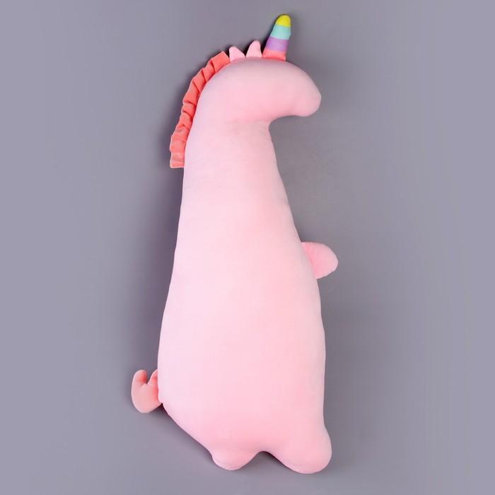Мягкая игрушка-подушка «Единорожка», 80 см, цвет розовый - фото 1907716625