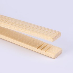 Пинцет деревянный «Белый» 16,8 x 2,5 x 1 см